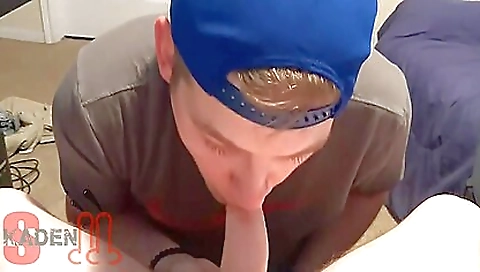 Skaden Sucks Gutsy Guy With Humongous Dong