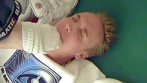 A Happy Skater Game - Fastened To Bed, Tickled And Edged