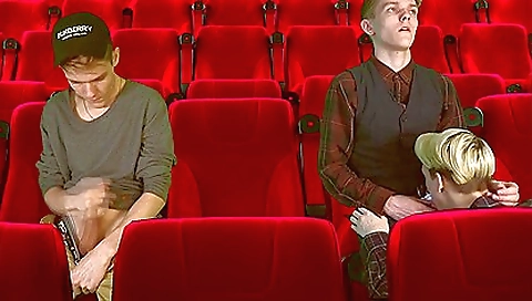 Sinema Hall. 3some. 2 Tops 1 Bottom 34 Min
