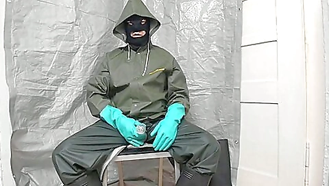 Green Coat And Shorts