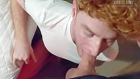 Curly Hair - Blown By Young Ginger Hairy-haired teen 18+