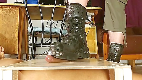 Gay Cock Stomping In A Formidable New Rock Boots Hd - Teaser Video